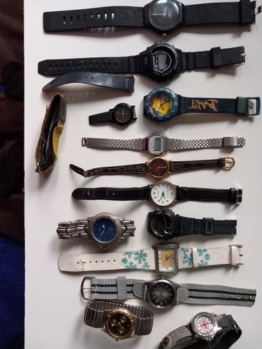 Vintage watch job lot x11 - vintage,