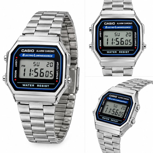 Casio silver a168 - casio,