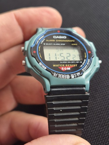 Casio 593 vintage blue - vintage,