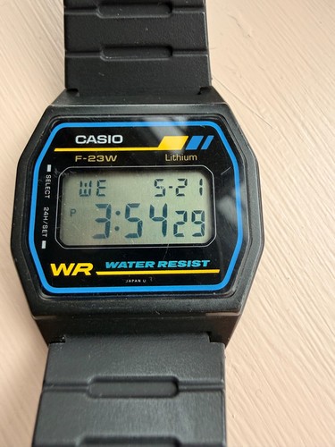 Casio 23w men vintage lcd - men's,