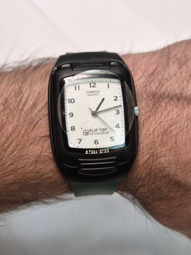 Vintage rare casio ftp flip - rare, ftp-10