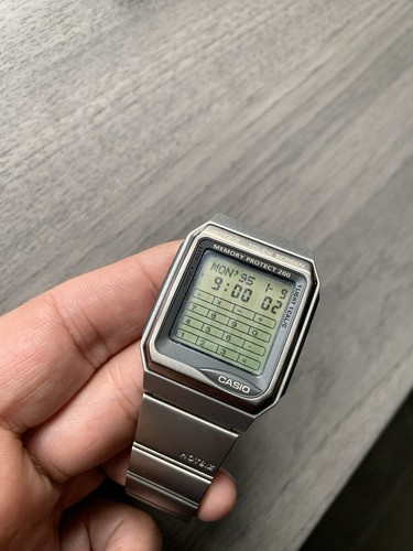 Vintage casio watch hotbiz - vintage,