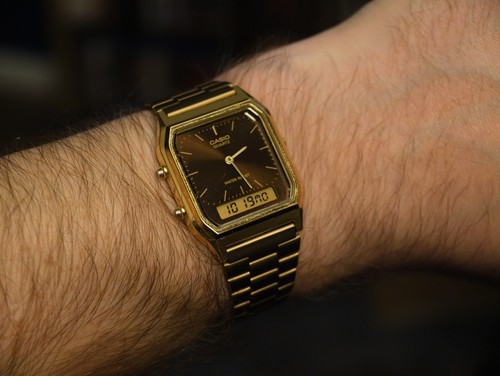 Casio aq230 quartz - casio, ana-digi