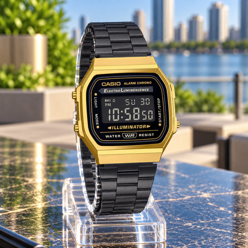 Casio vintage a168wegb 1bdf - casio, a168wegb-1bdf