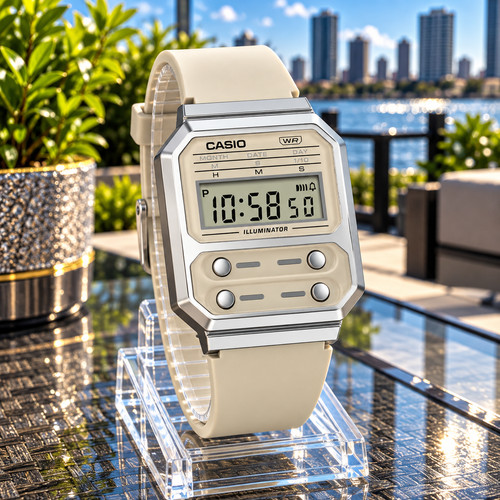 Casio vintage a100wef - casio, a100wef-8aef