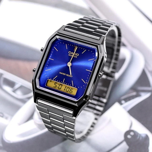 Casio vintage retro dual time - dual,