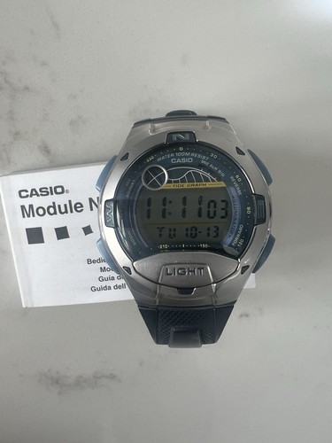 Casio 753 tide graph - w-753,