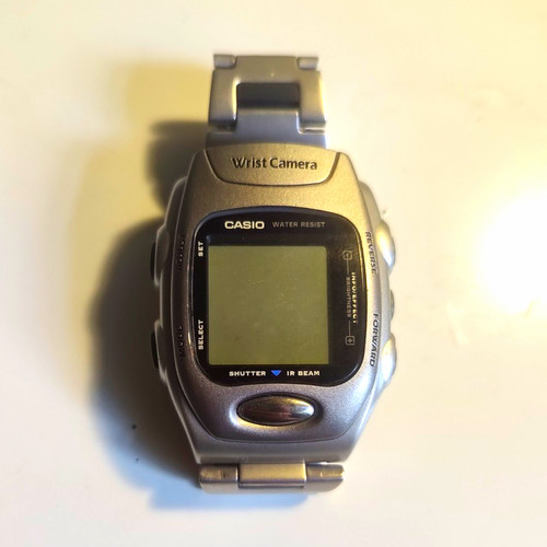 Casio wrist camera watch - casio,