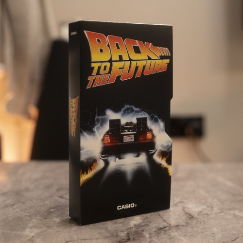 Casio back the future - casio, to