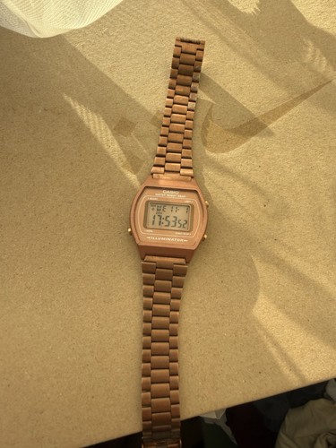 Casio bronze retro illuminator - casio,