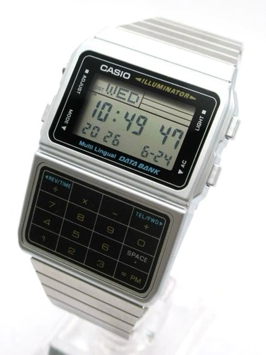 Casio data bank dbc - dbc-611, silver
