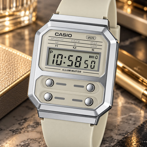 Casio vintage a100wef - casio, a100wef-8aef