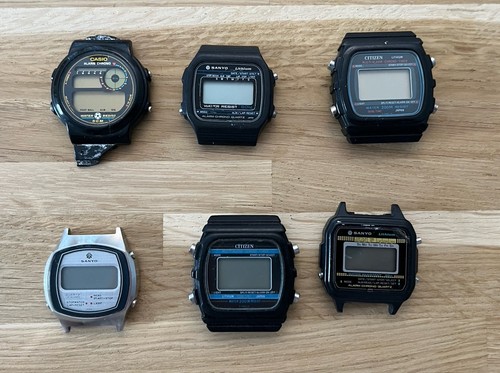 Joblot vintage lcd men - of,