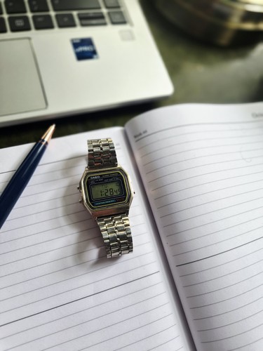 Rare vintage casio a155w - casio,