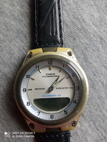Vintage casio telememo - casio, aw-80