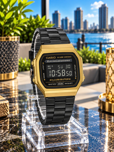 Casio vintage a168wegb 1bdf - vintage, a168wegb-1bdf