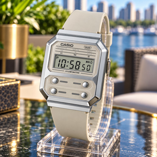Casio vintage a100wef 8aef - casio, a100wef-8aef