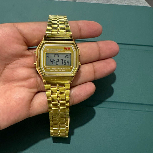Vintage gold digital - vintage,