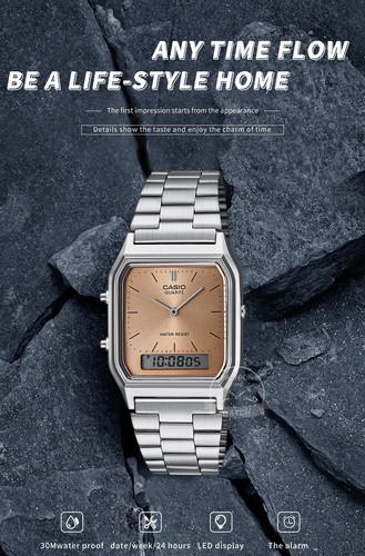 Casio 230a vintage men s - aq-230a, men's