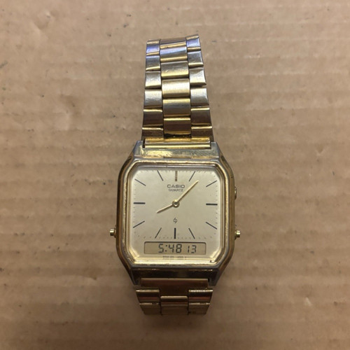 Casio 230 quartz analogue - casio, aq-230