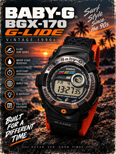 Casio baby bgx - casio, baby-g