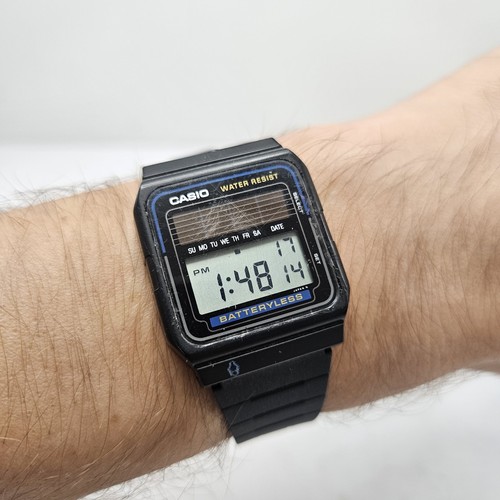 Casio 52w batteryless - casio, fb-52w
