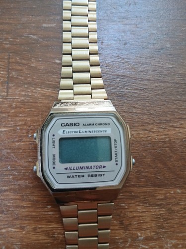 Casio a168 gold vintage - casio,