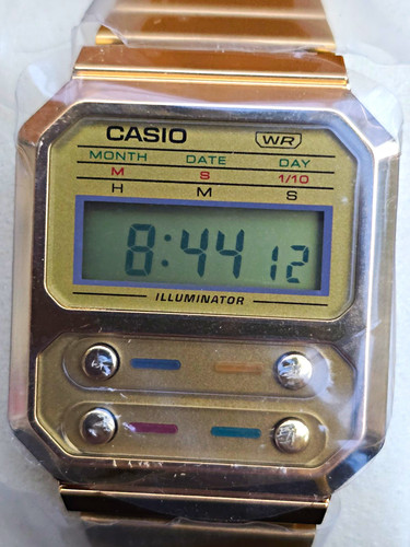 Casio a100weg 9aef vintage - casio, a100weg-9aef